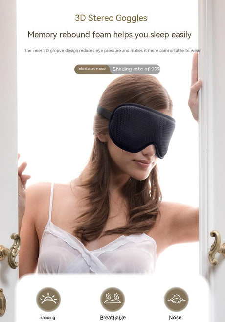 Breathable Mesh 3d Stereo Sleeping Eye Mask Shopway.