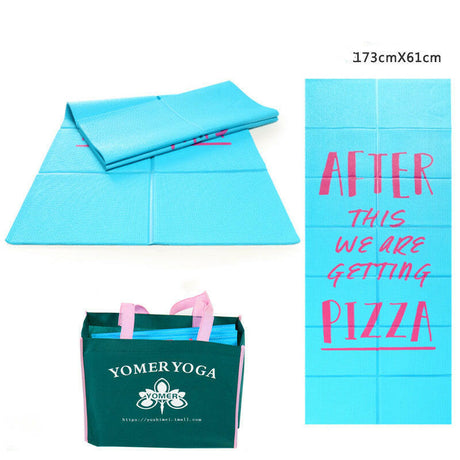 Foldable and portable yoga mat - Shopway