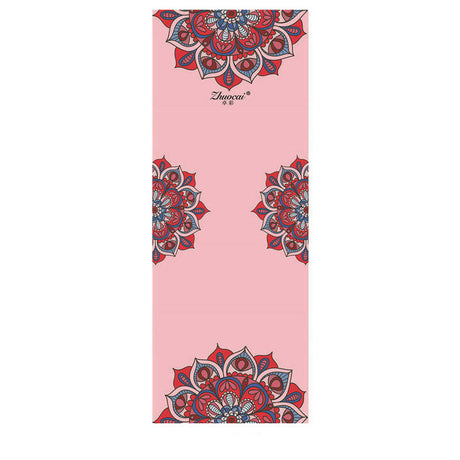 PU rubber suede yoga mat - Shopway