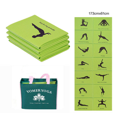 Foldable and portable yoga mat - Shopway