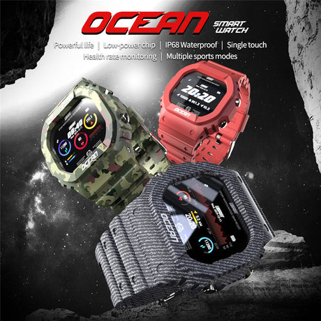 Heart rate waterproof smart watch Shopway.