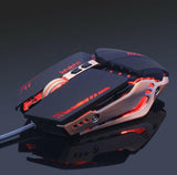 Silent mute computer notebook wired gaming mouse Shopway.