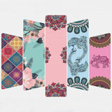 PU rubber suede yoga mat - Shopway
