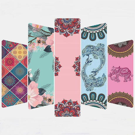 PU rubber suede yoga mat - Shopway