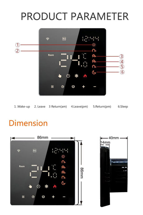 Graffiti Smart Electric Heating Film Home Graphene Thermostat Shopway.