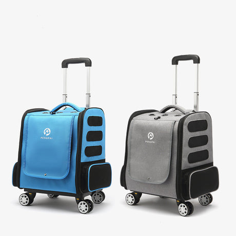 Outdoor Portable Breathable Pet Trolley Bag Shopway.