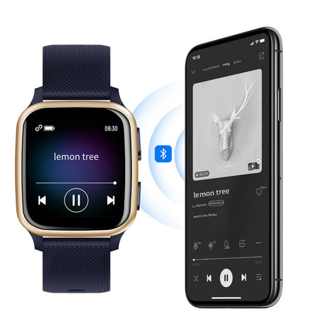 Smart Bracelet Bluetooth Call Music Heart Rate Menstrual Period Smart Watch Shopway.