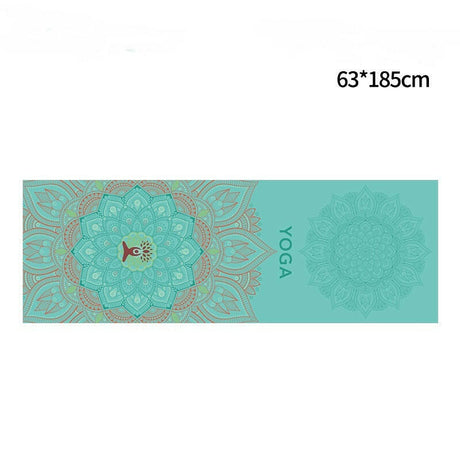 Non-slip printed yoga mat - Shopway