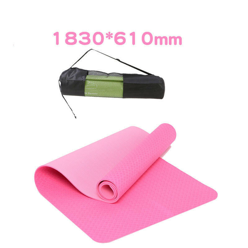 Non-slip tpe yoga mat - Shopway