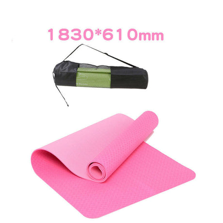 Non-slip tpe yoga mat - Shopway