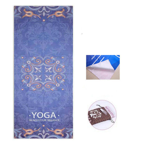 Non-slip yoga cloth mat - Shopway