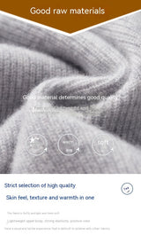 Fall Winter Men Woolen Sweater Young And Middle-aged Casual Hooded Zipper Cardigan Pure Wool Sportswear Shopway.
