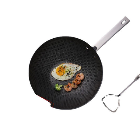 New Household Non-stick Frying Pan Induction Cooker Wok Shopway.