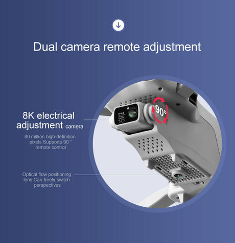 F10 Folding GPS Aerial Photography Dual Intelligent Positioning Return Four-axis - Shopway