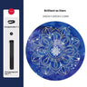 Natural Rubber Round Yoga Mat Professional - Shopway