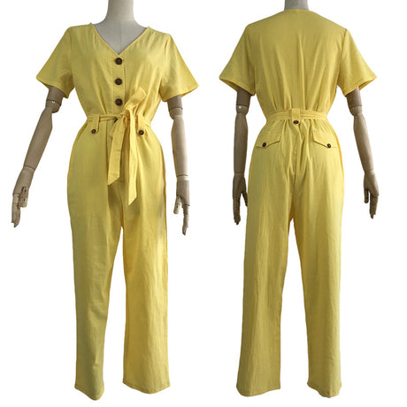 Summer Pants Fashion Jumpsuit Women's Trouser Shopway.