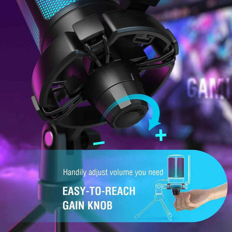 USB Condenser Gaming Microphone, For PC PS4 PS5 Shopway.