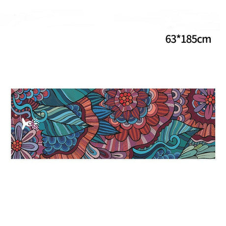 Non-slip printed yoga mat - Shopway