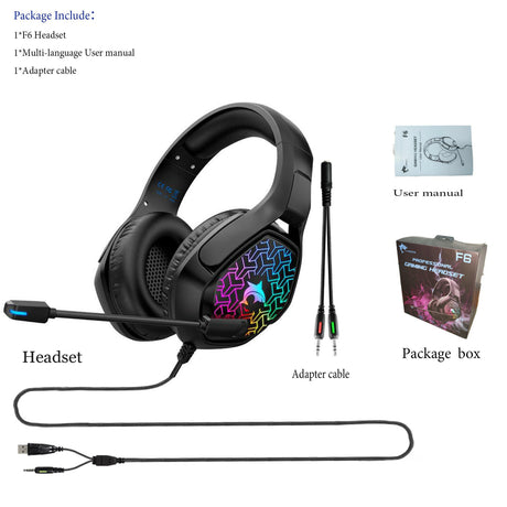 Headset Computer Gaming Headset With Microphone Shopway.