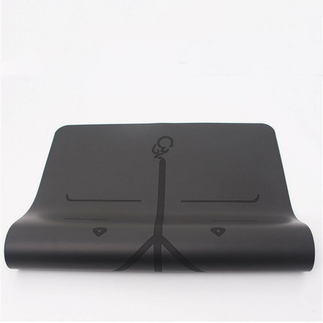Natural Rubber Yoga Mat Widened Non-slip - Shopway
