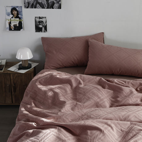 Dormitory Three 4-piece Sets Of Washed Cotton Shopway.