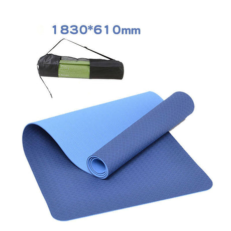 Non-slip tpe yoga mat - Shopway