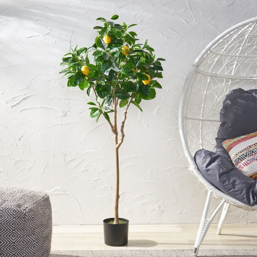 150CM Artificial Lemon Tree Shopway.