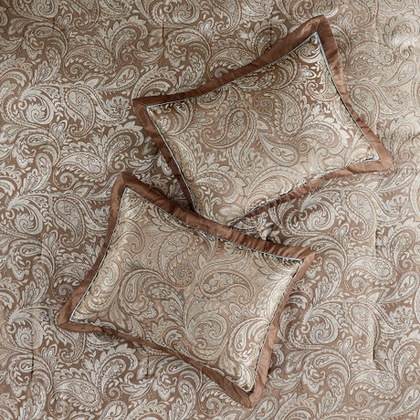 12 Piece Comforter Set With Cotton Bed Sheets Shopway.