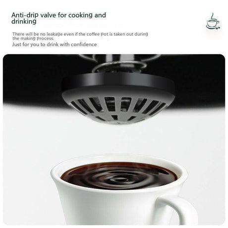 Household Automatic Tea Cooking Small American Drip Coffee Maker Shopway.