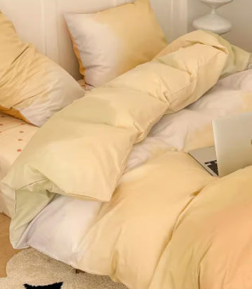 Simple Gradient Color Bed Four Sets Of Cotton Pure Shopway.