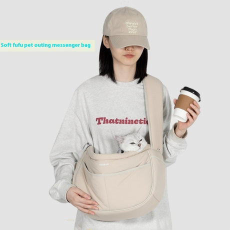 Portable Outdoor Lightweight Adjustable Pet Messenger Bag Shopway.