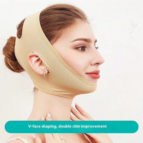 Lifting Skin Sleeping Surface Sculpture Face Elastic Sleeve Mask Velcro Face Mask Shopway.