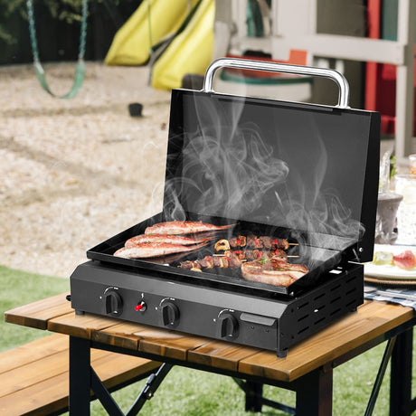 Black Tabletop Gas Grill Shopway.