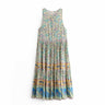 Women's Bohemian Printed Holiday Beach Dress Shopway.