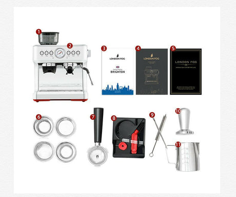 Household Small Semi-automatic Coffee Machine Shopway.