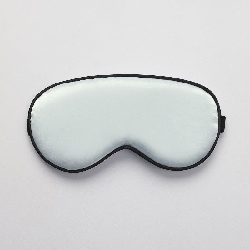 Artificial Silk Sleep Blackout Eye Mask Sleeping Solid Color - Shopway