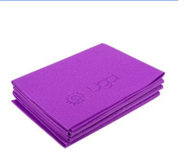 Foldable Yoga Mat – Lightweight, Travel-Friendly, Non-Slip Surface - Shopway