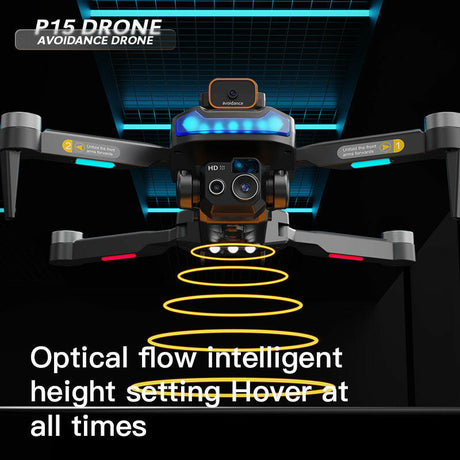 Brushless GPS Automatic Return Drone Obstacle Avoidance Folding HD Aerial Photography Remote Control Quadcopter GPS Positioning - Shopway