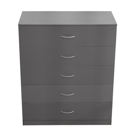 5 Layers Chest of Drawer Display Table Side Cabinet for Bedroom Living Room Kitchen Hallway Shopway.