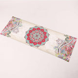 Sweat-absorbent Portable Printed Yoga Mat - Shopway