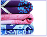 PU rubber suede yoga mat - Shopway