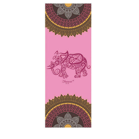 PU rubber suede yoga mat - Shopway