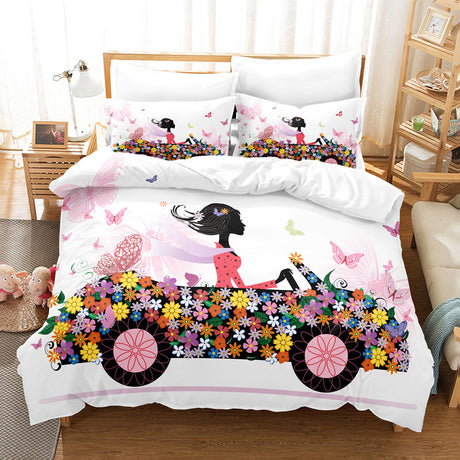 3D Digital Printed Bedding Kit To Customize Bed Sheets And Duvet Covers Shopway.
