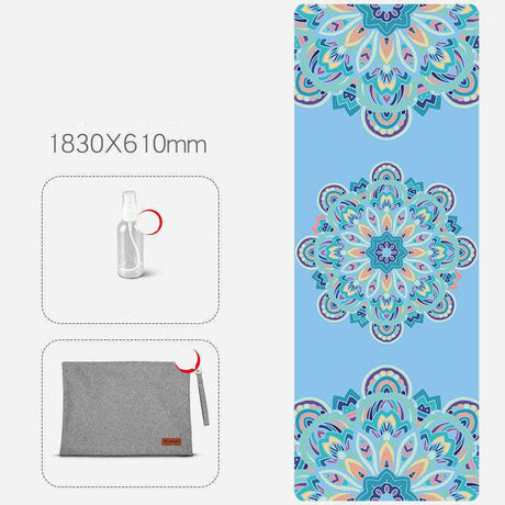 Anti-slip folding yoga mat for yoga beginners - Shopway