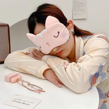Cartoon Cute Sleeping Shading Eye Mask Shopway.