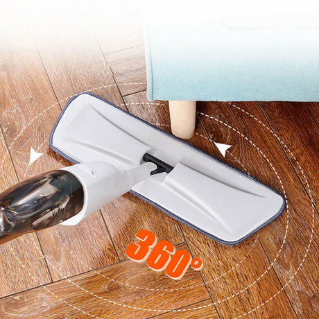 Spray Mop For Floor Cleaning 5 Reusable Microfibre Pads Water Bottle Tank UK Shopway.