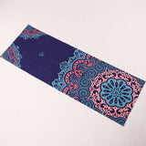 Sweat-absorbent Portable Printed Yoga Mat - Shopway