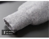 Fall Winter Men Woolen Sweater Young And Middle-aged Casual Hooded Zipper Cardigan Pure Wool Sportswear Shopway.
