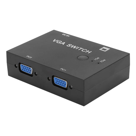 VGA Splitter Computer Accessory 2-In-1-Out 2 Port Switcher HD Display Accessories for Host Switch Shopway.