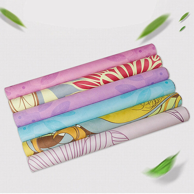 Suede folding yoga mat - Shopway
